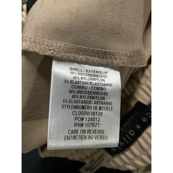 Alice + Olivia 'Miami' White Side Slit Jogger Size XS - Picture 5 of 5